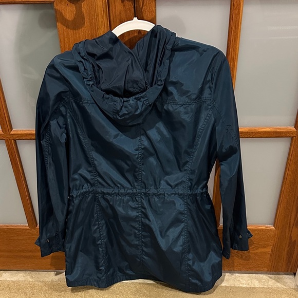 Michael Kors Dark Navy Hooded Utility Jacket - Picture 4 of 7